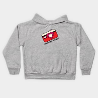 Collecting memories Kids Hoodie